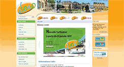 Desktop Screenshot of bus-luneo.com